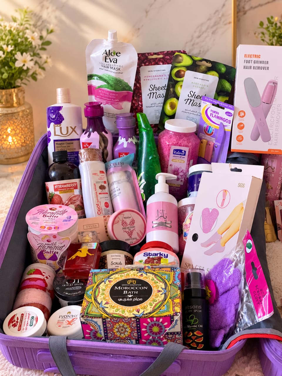 Bridal 7-Star Beauty Box With  Wedding Bag