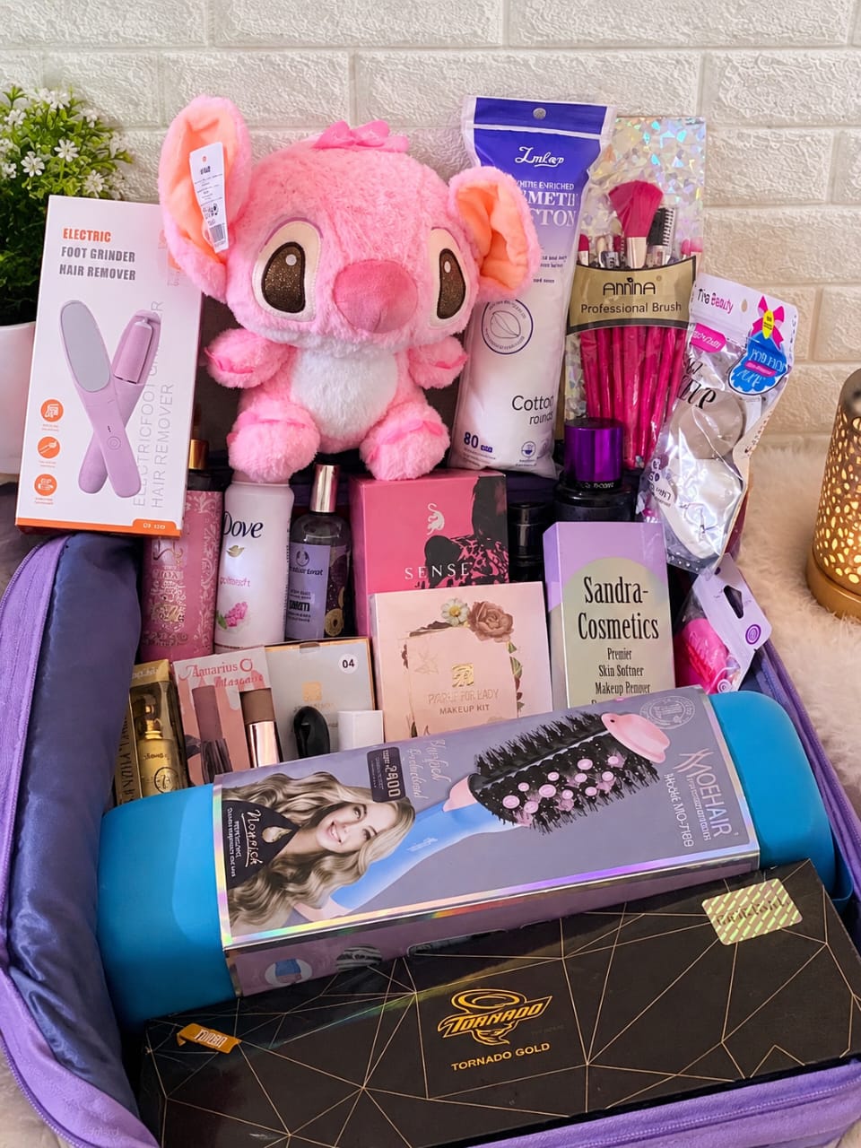 بوكس العروسة الملكى 7 نجوم - Bridal 7-Star Beauty Box With  Wedding Bag